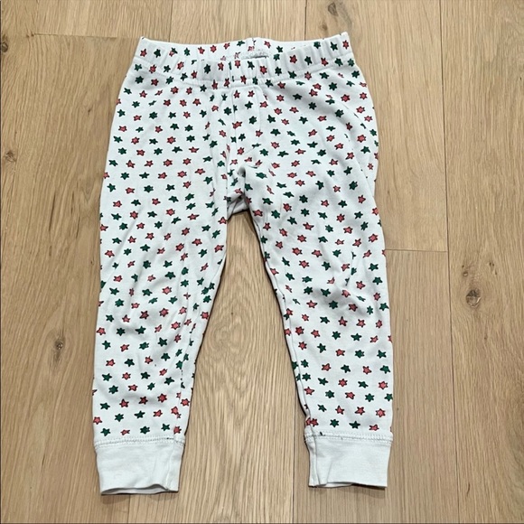 Roller Rabbit Kids Starry Night Christmas Holiday Pajamas Set White Red Green 2T - Picture 9 of 16